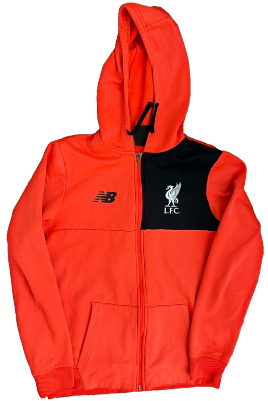 Liverpool Football Training Hoodie Presentation Jacket Sudadera New Balance M