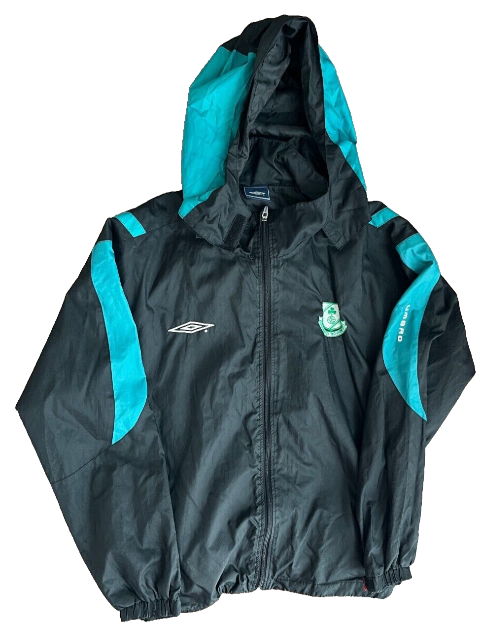 Shamrock Rovers Jacket Football Training Umbro Windbreaker Size Men M