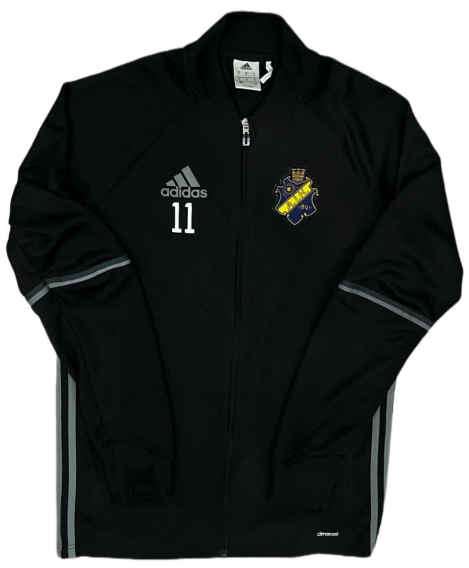 AIK Football Player Issue Training Presentation Jacket Sudadera Adidas Size S