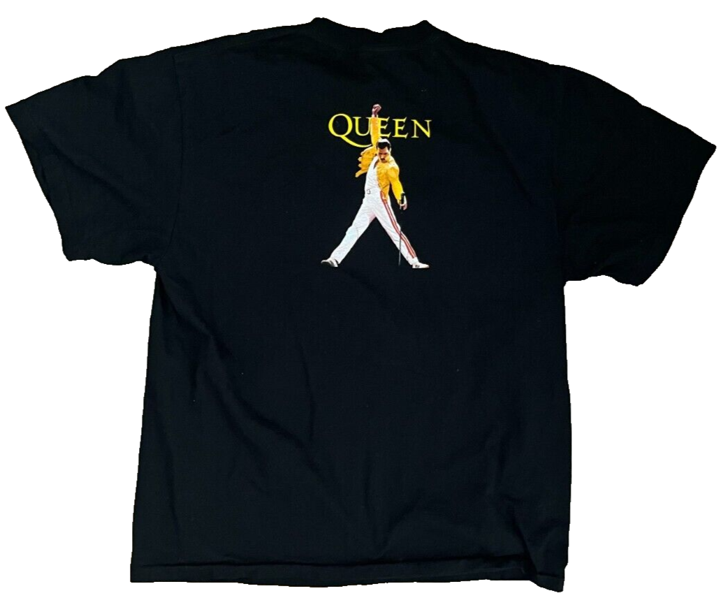 Vintage Queen Band T Shirt The Roxx Size Men XL Single Stitch