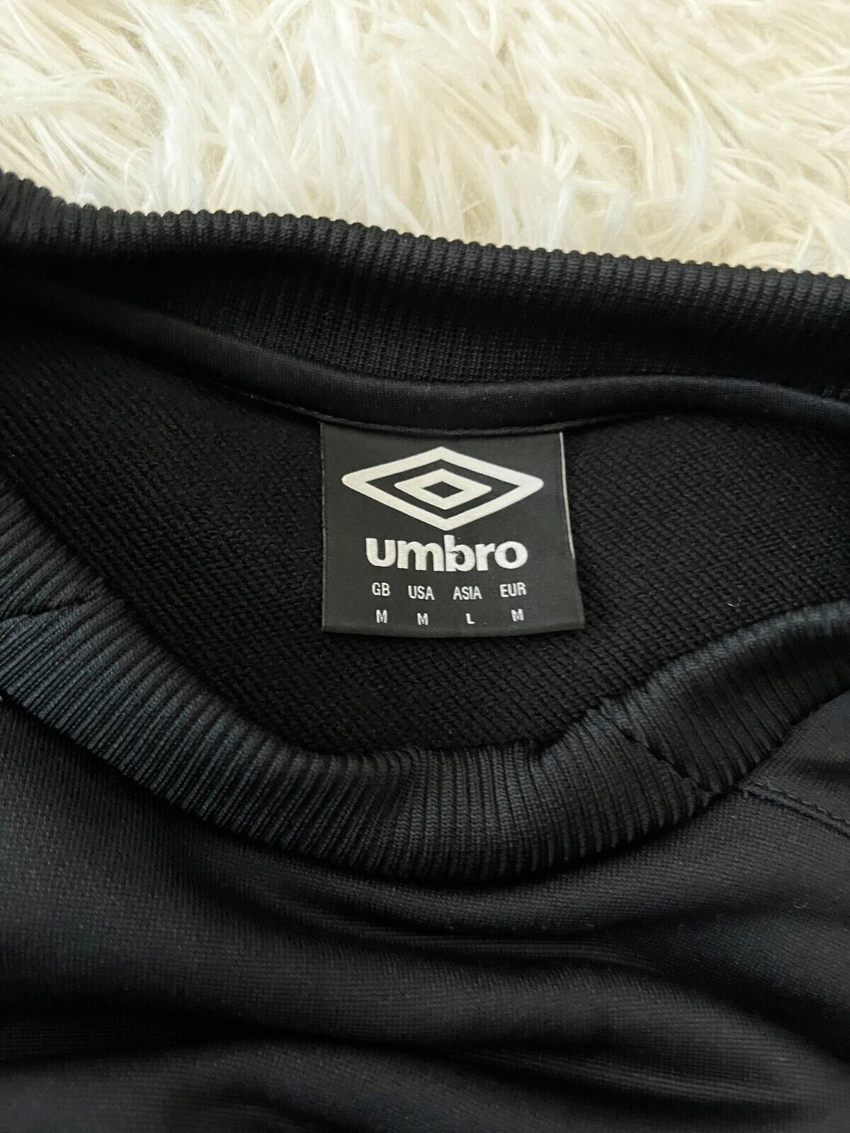 Everton Training Presentation Sweater Sweatshirt Pullover Umbro Size M