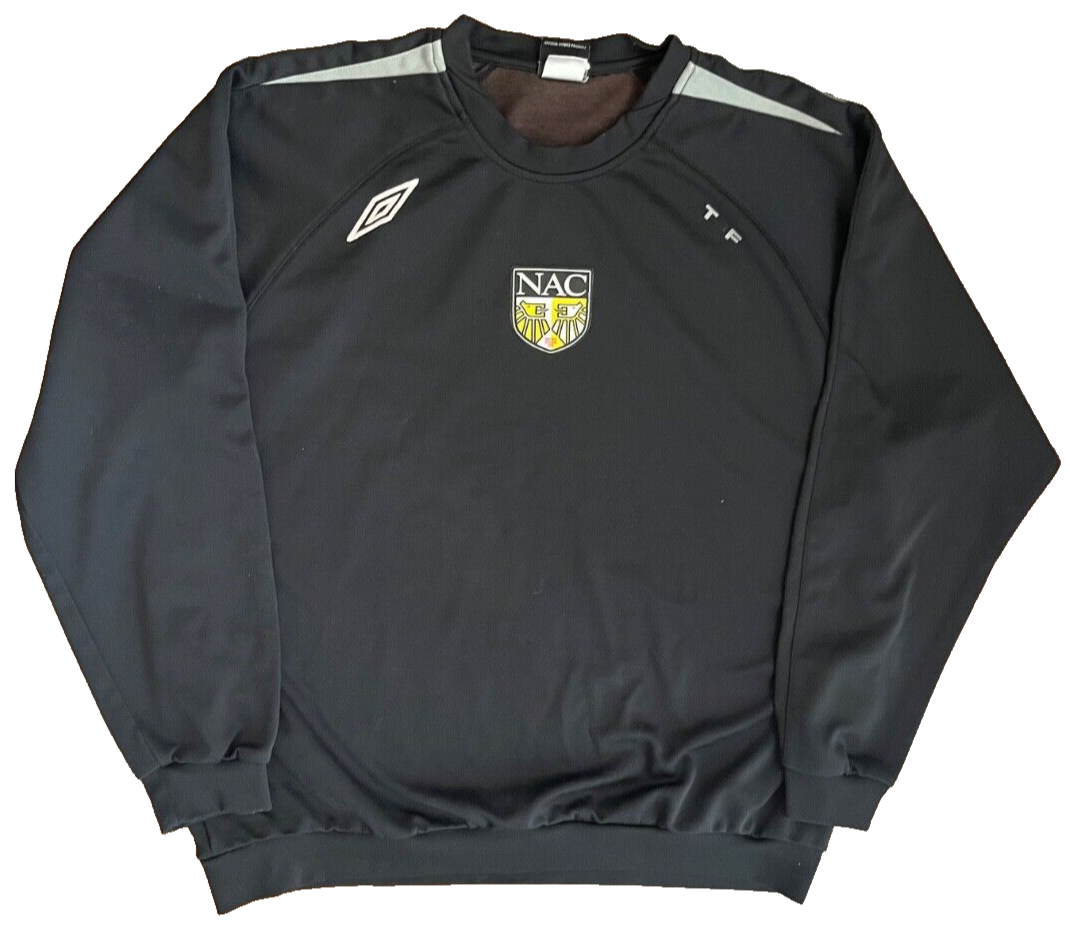 NAC Breda Training Sweatshirt Umbro Sweater Pullover Football Size Men XXL