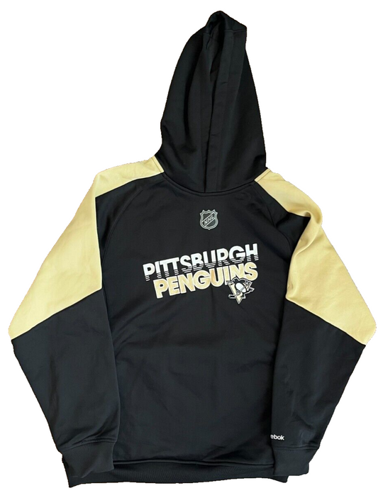 Pittsburgh Penguins Hoodie NHL Ice Hockey Reebok Size Men XL