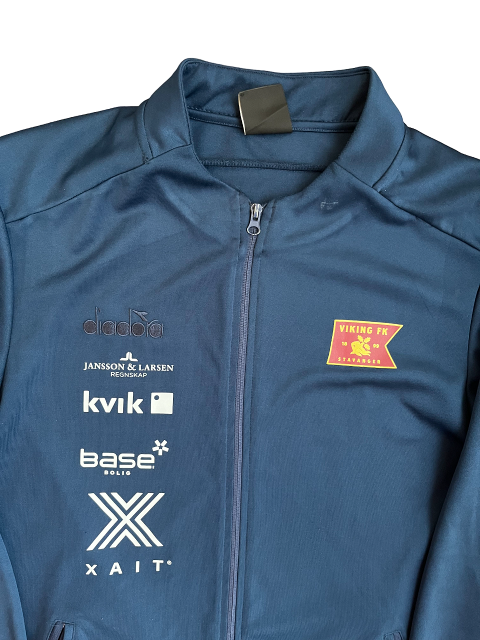 Viking FK Stavanger Training Jacket Football Full Zip Diadora Size Men L