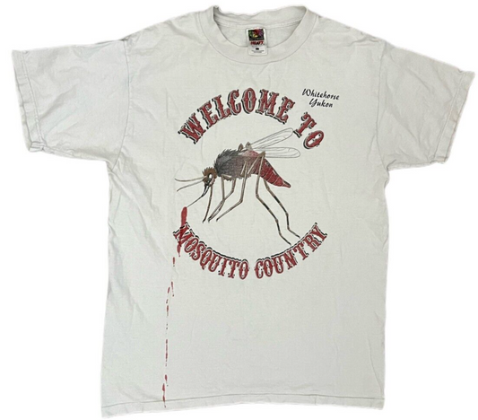 Vintage Whitehorse Yukon Welcome To Mosquito Country Shirt Camiseta Size L